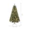 7ft. Pre-Lit Celebration Pine Artificial Christmas Tree, Warm White Mini LED Lights by Ashland®